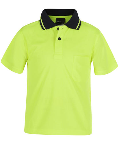 Hi Vis Non Cuff Short Sleeve Po - made by JBs Wear