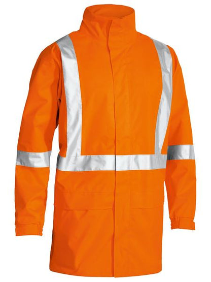 X Taped Hi Vis Rain Shell Jacket - made by Bisley