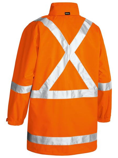 X Taped Hi Vis Rain Shell Jacket - made by Bisley