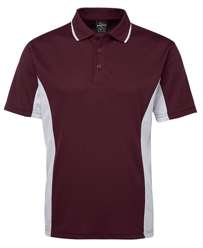 Contrast Polyester Polo - made by JBs Wear