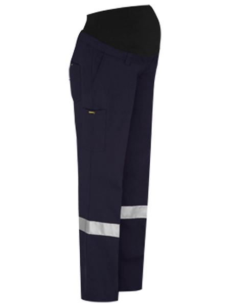 Womens Taped Maternity Drill Work Pants - made by Bisley