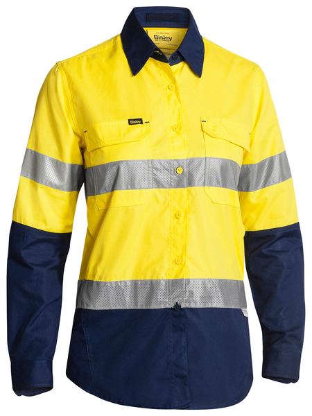 B-Protected distribute this product which is made by Bisley. The Womens Taped X Airflow Ripstop Hi Vis has the part number of B-BL6415T