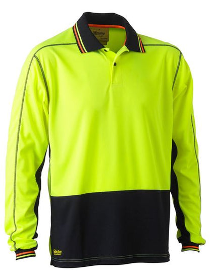 Hi Vis Polyester Mesh Polo - made by Bisley