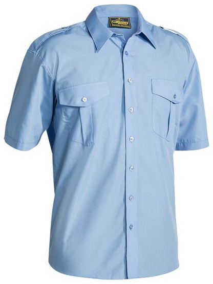 Bisley Short Sleeve Pilot Shirt - made by Bisley