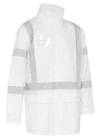 Rain Jacket available in RTA White or NSW Rail Orange - made by Bisley