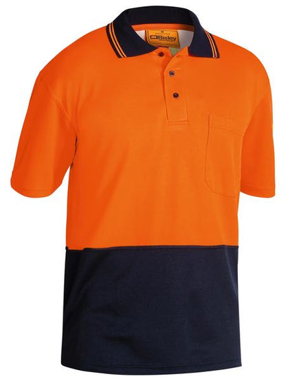 Hi Vis Polo Shirt Short Sleeve - made by Bisley