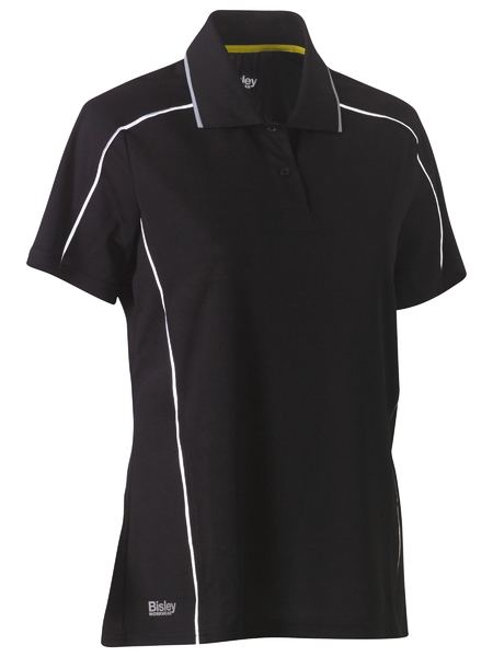 This product is made by Bisley and distributed by B-Protected. The Womens Cool Mesh Polo Shirt has the part number of B-BKL1425