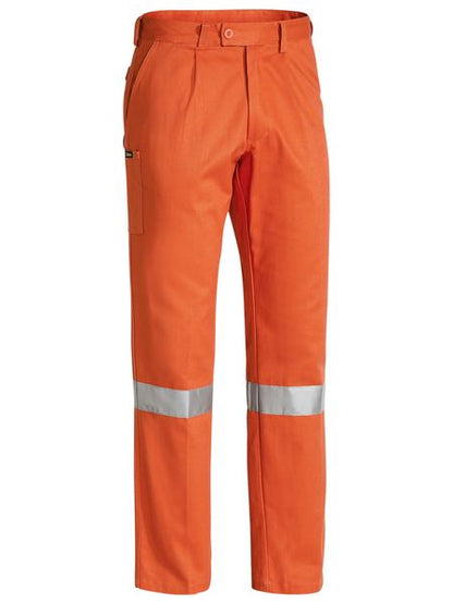 Bisley Drill Pants With Tape - made by Bisley