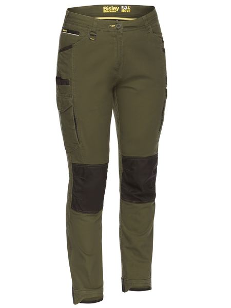 Ladies Flx And Move Cargo Pants - made by Bisley