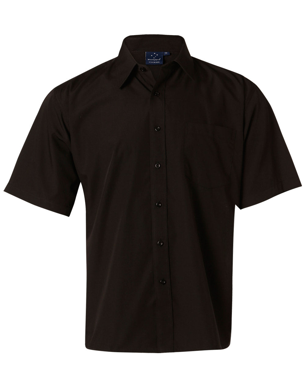 Short Sleeve Poplin Business Shirt - made by AIW