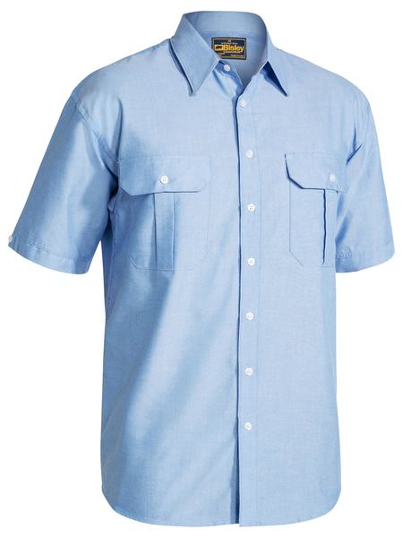 Bisley Short Sleeve Oxford Shirt - made by Bisley
