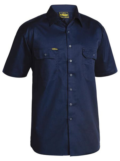 Bisley Light Weighteight Ss Drill Shirt - made by Bisley