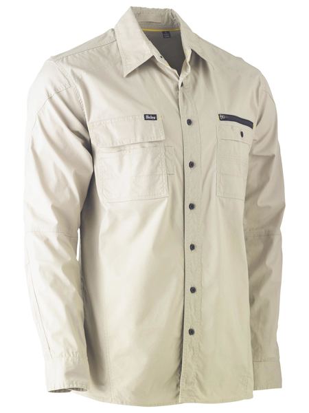 Flx N Move Utility Long Sleeve Shirt - made by Bisley