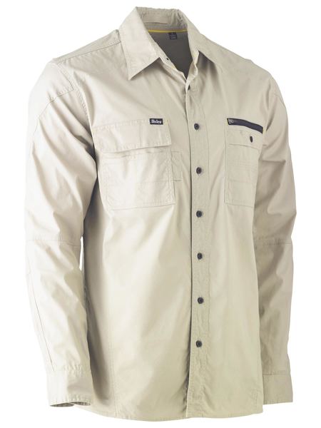 Flx And Move Utility Work Shirt - made by Bisley