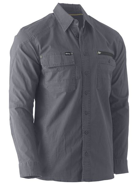 Flx And Move Utility Work Shirt - made by Bisley