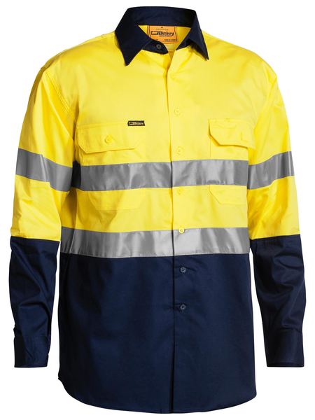 This product is made by Bisley and distributed by B-Protected. The Taped Hi Vis Cool Lightweight Shirt has the part number of B-BS6896