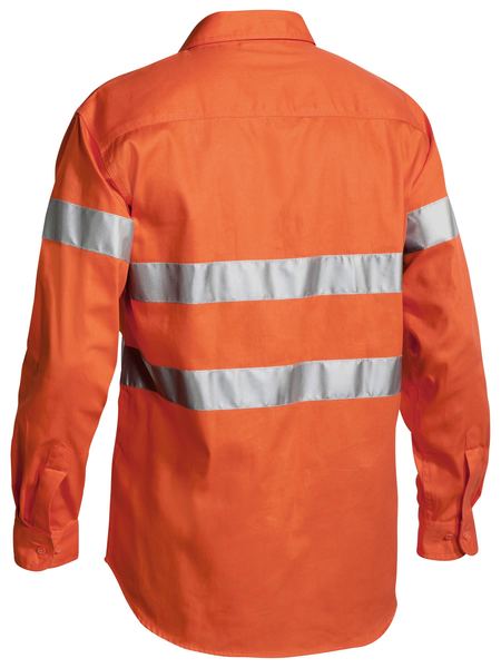 Taped Hi Vis Drill Shirt - made by Bisley