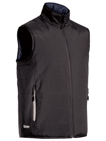 Reversible Puffer Vest - made by Bisley
