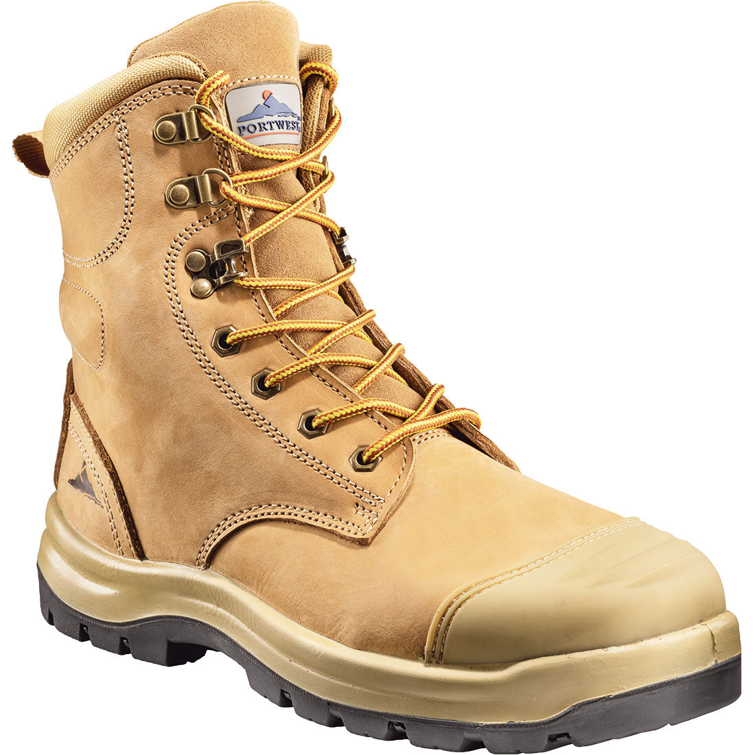 Rockley High Zip And Lace Up Safety Boot - made by Portwest