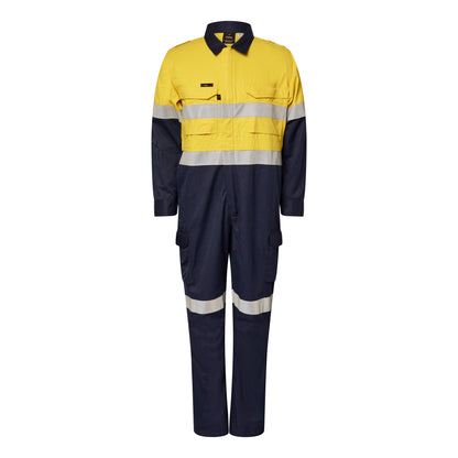 Torrent HRC2 Hi Vis Two Tone Coverall with FR Reflective Tape - made by FlameBuster
