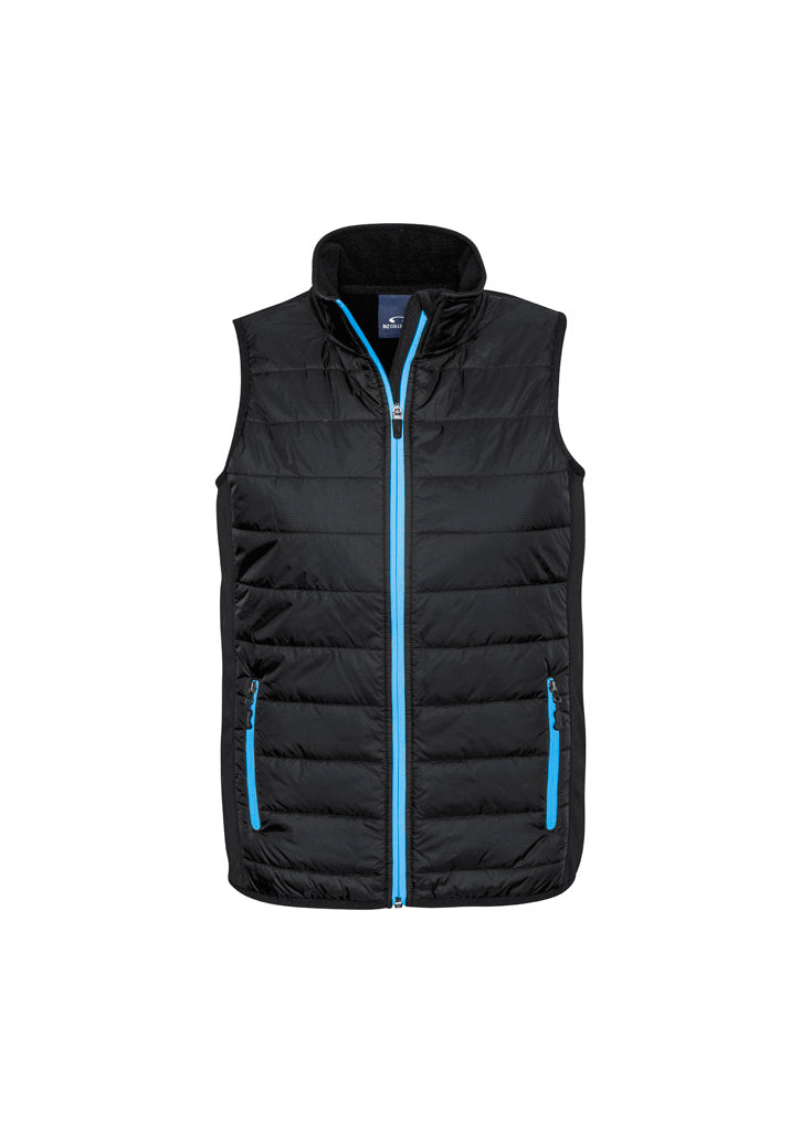 Mens Stealth Tech Puffer Vest - made by Fashion Biz