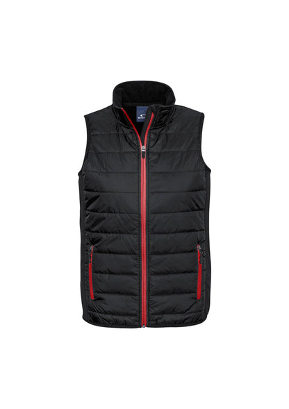 Mens Stealth Tech Puffer Vest - made by Fashion Biz