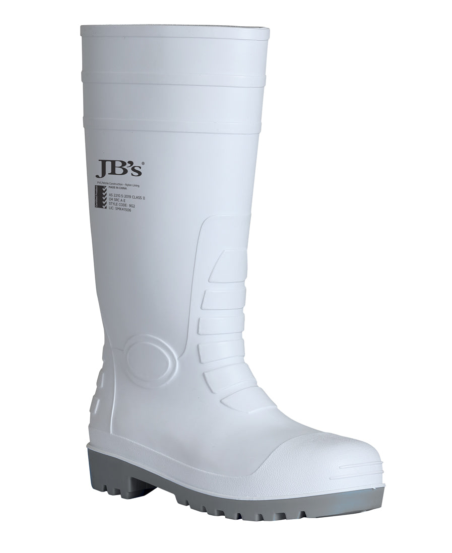 JB Soft Toe Gumboot | Blk/Wht_B-Protected