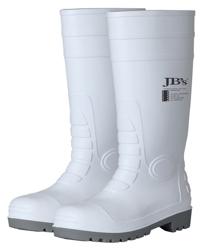 JB Soft Toe Gumboot | Blk/Wht_B-Protected