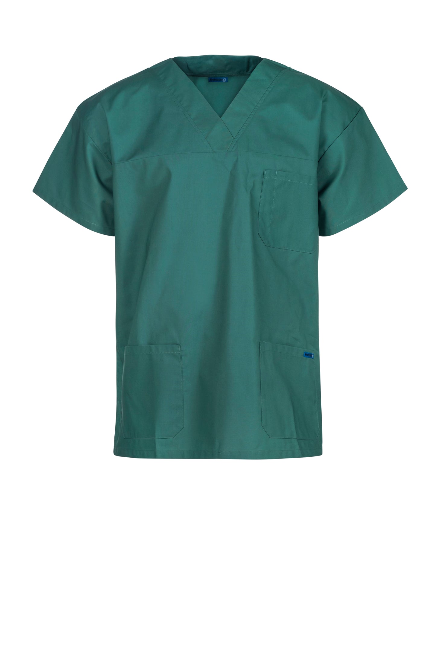 Unisex Scrub Top With Pockets - made by Medi8