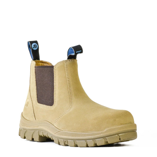 Mercury Suede Elastic Side Safety Boot
