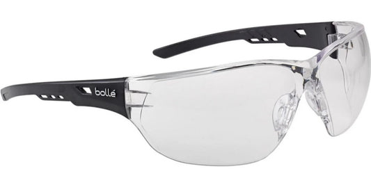 This product is made by Bolle and distributed by B-Protected. The NESS Black Temple Safety Specs - Box of 10 Pairs has the part number of BONESSPSX-BOX