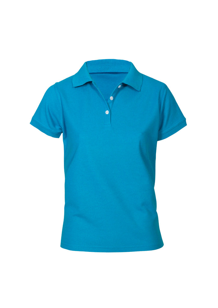 Ladies P/c Neon Polo Shirt - made by Fashion Biz