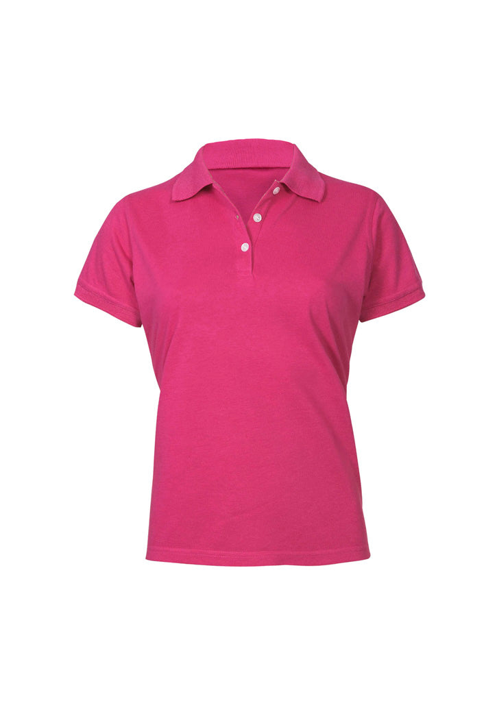 Ladies P/c Neon Polo Shirt - made by Fashion Biz