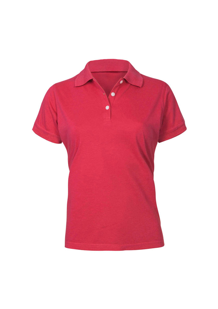 Ladies P/c Neon Polo Shirt - made by Fashion Biz