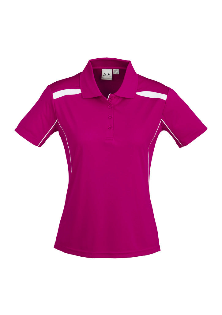 Ladies United Short Sleeve Polo Shirt - made by Fashion Biz