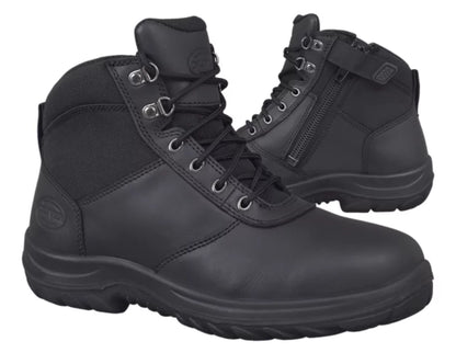 140mm Non Safety Zip Sided Boot - made by Oliver Footwear