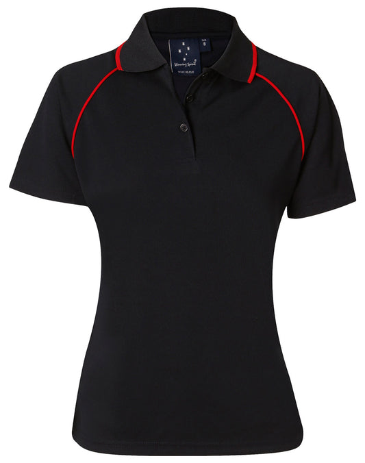 Ladies Cooldry Contrast Polo