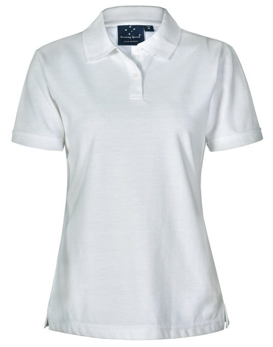 Deluxe Ladies Short Sleeve Polo Shirt