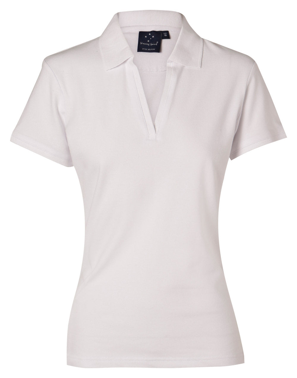 Ladies Cotton/elastine Polo - made by AIW