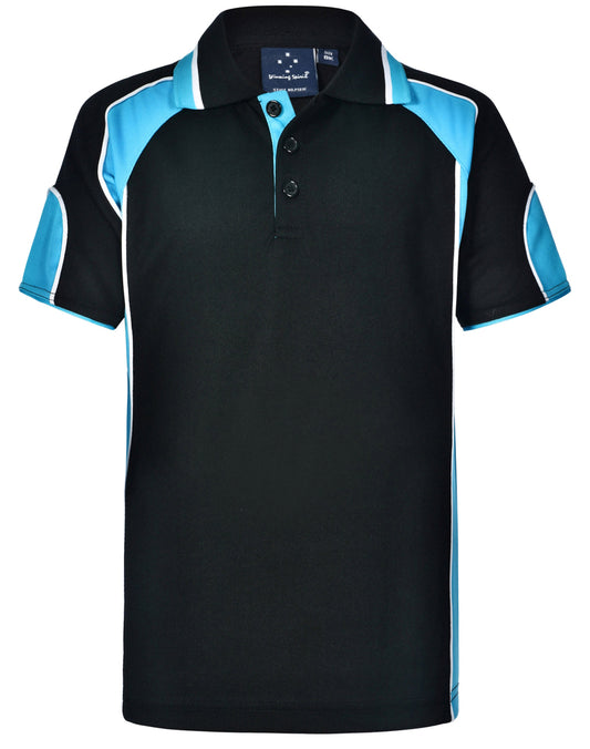 Mens Short Sleeve Contrast Polo - made by AIW