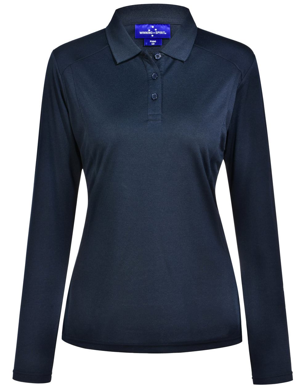 Ladies Bambo Long Sleeve Polo - made by AIW