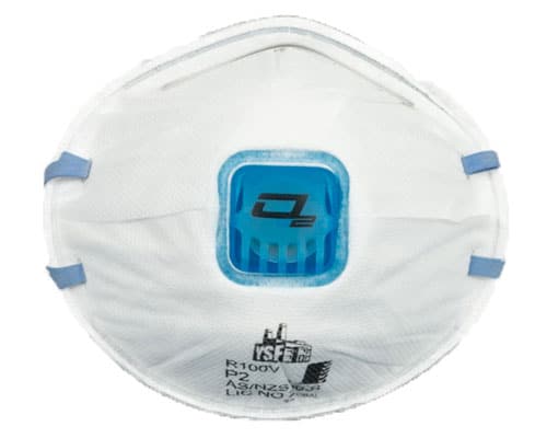 Carton of 240 P2 Dust Masks With Valve - made by YSF