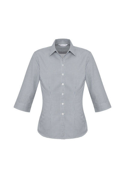 Ladie Ellison 3/4 Sleeve Shirt - made by Fashion Biz