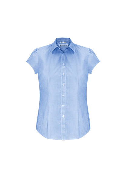 Ladies Euro Short Sleeve Shirt - made by Fashion Biz