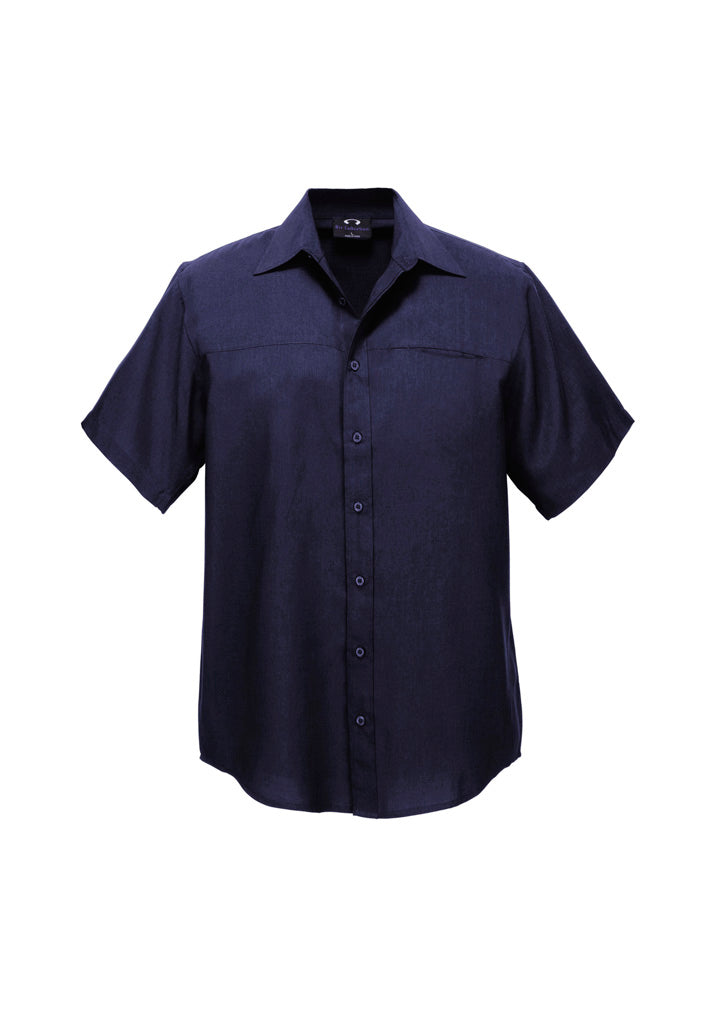 Oasis Short Sleeve Shirt - Plain - made by Fashion Biz