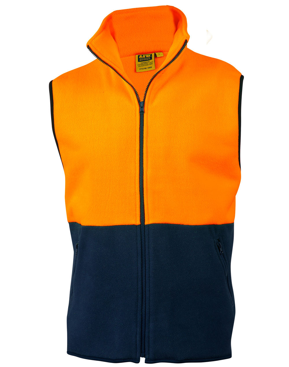 Hivis Polar Fleece Vest - made by AIW
