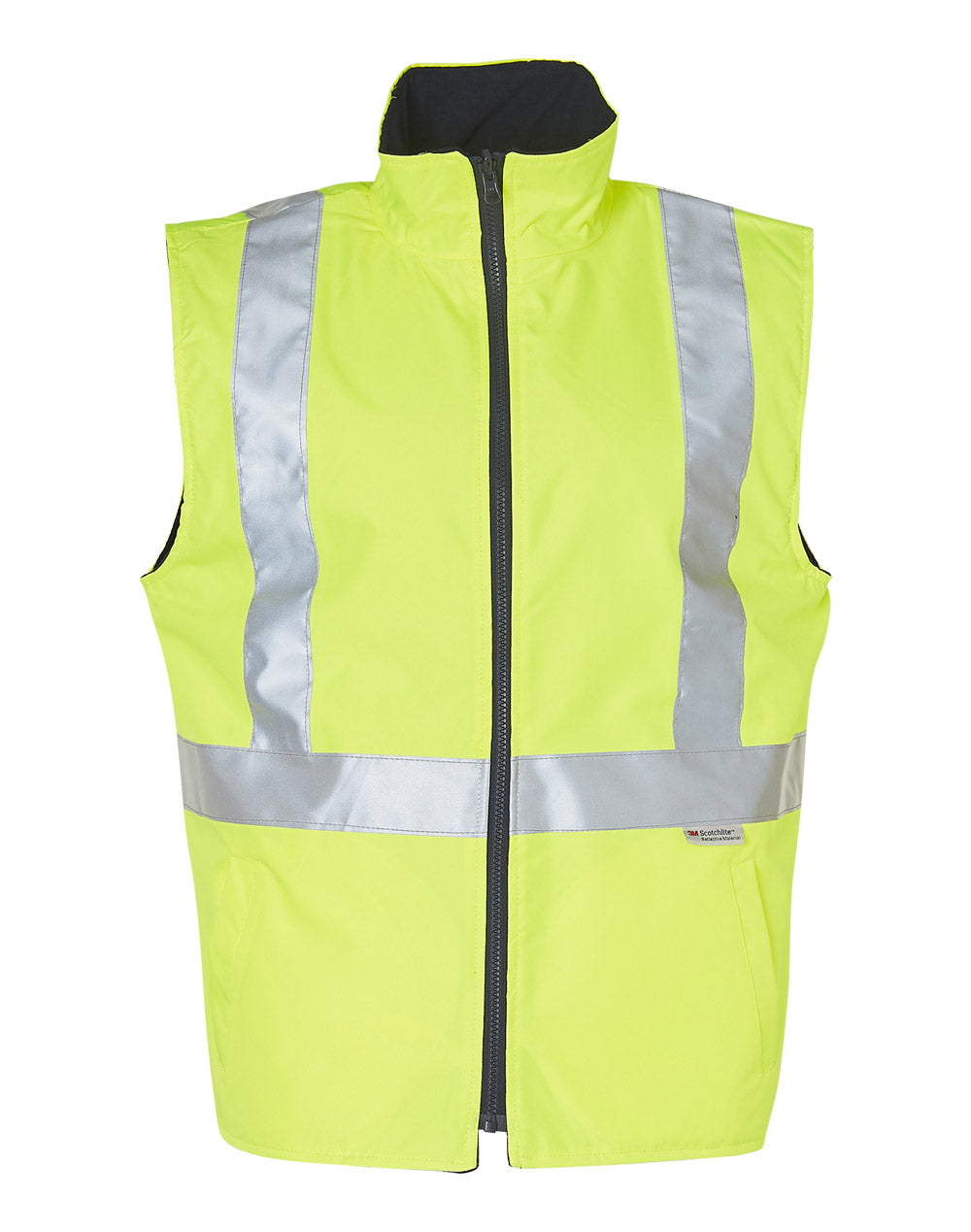 Hi Vis Day Night Reversible Vest - made by AIW