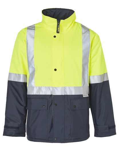 Hi Vis Day Night Quilt Lined Jacket - made by AIW