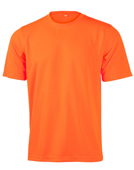 Hi Vis Mini Waffle Safety Tee - made by AIW