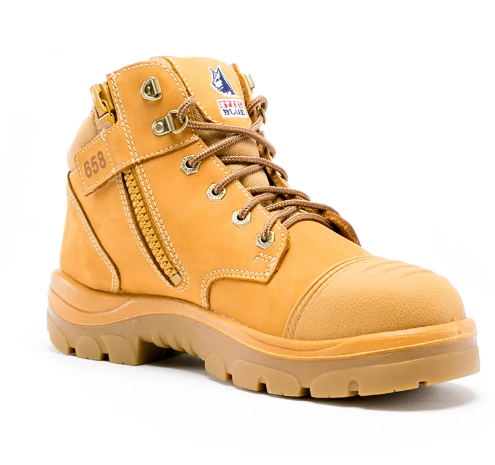 Steel Blue 312658 - Parkes Safety Boots With Scuff Cap - B_PROTECTED ...